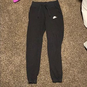 Nike black sweat pants